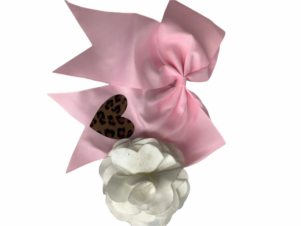 Girl’s Lot of 2 Hair Bow & Flower Accessories